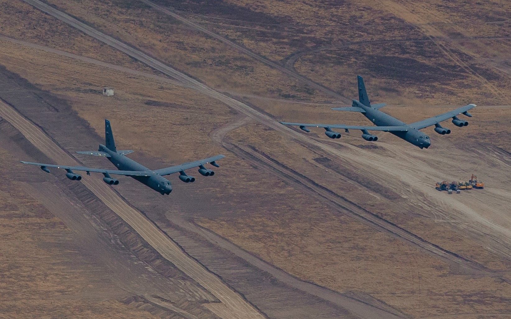 ▲B-52H同溫層堡壘戰略轟炸機。（圖／美國空軍）