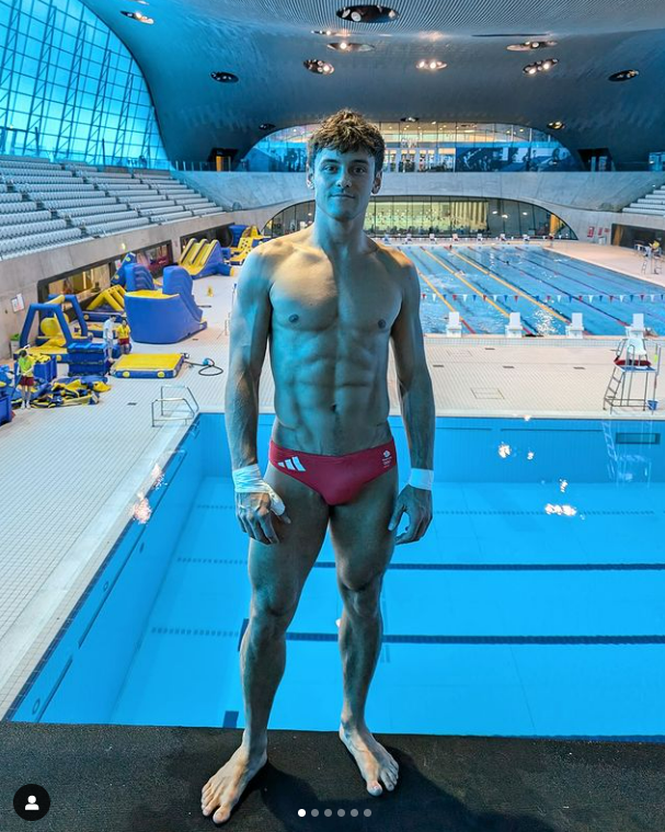 ▲▼英國跳水王子湯姆戴利與他的隊友。（圖／翻攝自IG／tomdaley）