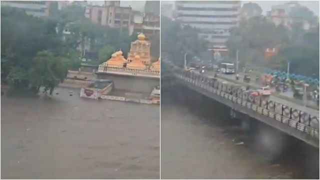 ▲▼印度馬哈拉什特拉邦（Maharastra）浦那（Pune）暴雨成災，已經釀成4死1傷。（圖／翻攝X）