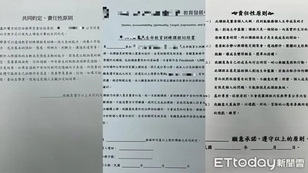 ▲▼刑事局接獲張女等人開設心靈課程，學員還不出錢就逼簽本票，強迫賣房或打工方式還債。(圖／記者邱中岳翻攝）