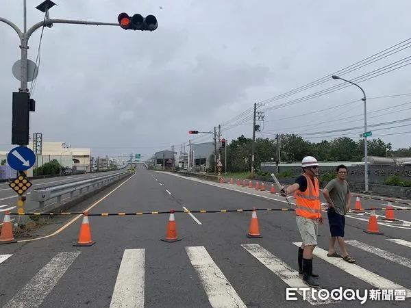 ▲▼     雙園大橋預警封閉        。（圖／記者陳崑福翻攝）