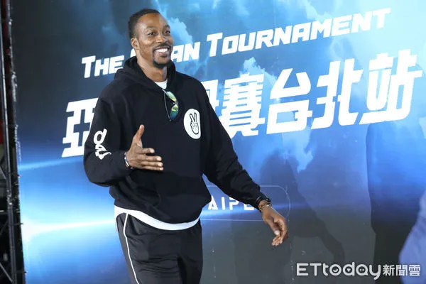 ▲▼魔獸霍華德（Dwight Howard）出席TAT亞洲巡迴賽台北站球星抵台記者會。（圖／記者李毓康攝）