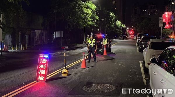 ▲▼凱米上午解除警報，台中警方當晚馬上臨檢，沒有查獲績效。（圖／民眾提供，下同）