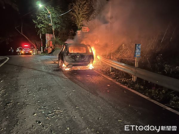 ▲▼苗栗泰安火燒車。（圖／記者楊永盛翻攝）