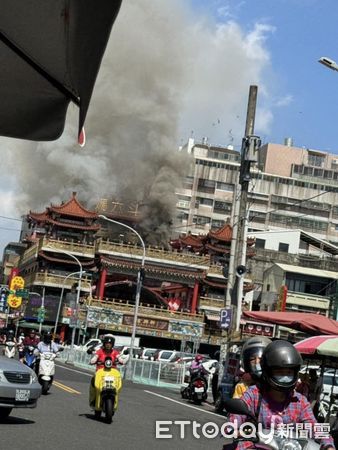 ▲▼斗六知名媽祖廟新興宮發生火警             。（圖／記者蔡佩旻翻攝）