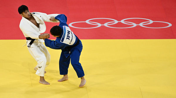 ▲▼楊勇緯敗部復活對上日本選手永山龍樹。（圖／路透）