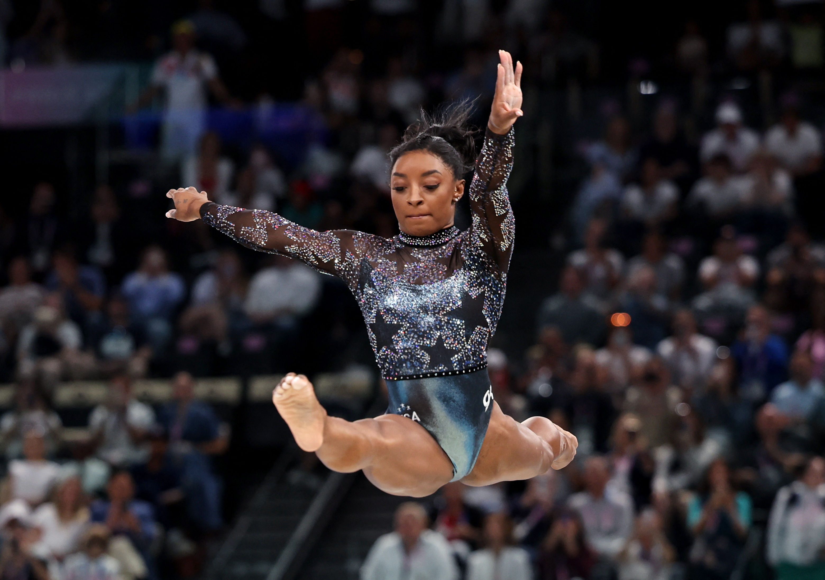 ▲▼ 美國體操天后拜爾絲（Simone Biles）。（圖／路透）