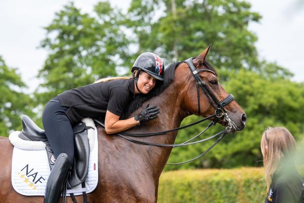 英國馬術選手Charlotte Dujardin。（圖／翻攝自Charlotte Dujardin臉書）