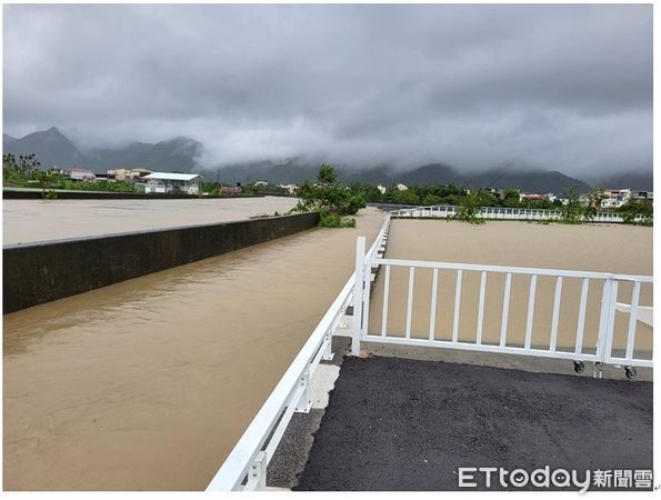 ▲▼沒滯洪池高雄會更慘，凱米強颱淹水面積僅「莫拉克時期9.2%」 。（圖／記者賴文萱翻攝）