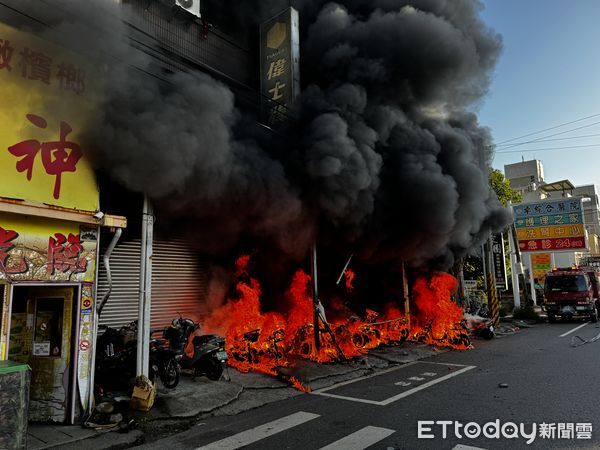 ▲▼     彰化出租套房火警，2死1命危        。（圖／記者唐詠絮翻攝）