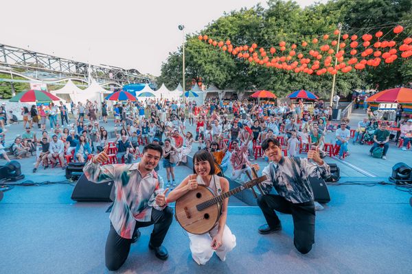 ▲▼廟口野台法國重現！巴黎文化奧運開幕3天，「台灣館」破萬人次，演出洋蔥齊發。（圖／文化部）