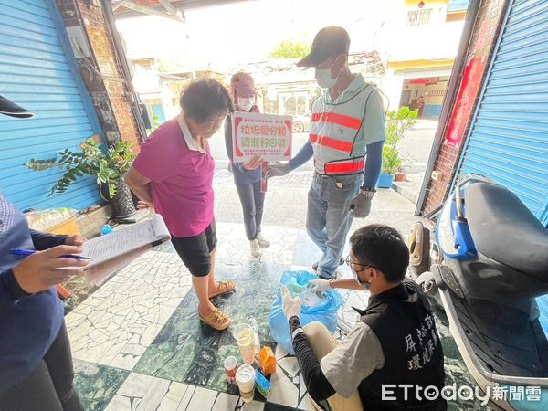 ▲落實垃圾分類            。（圖／記者陳崑福翻攝）