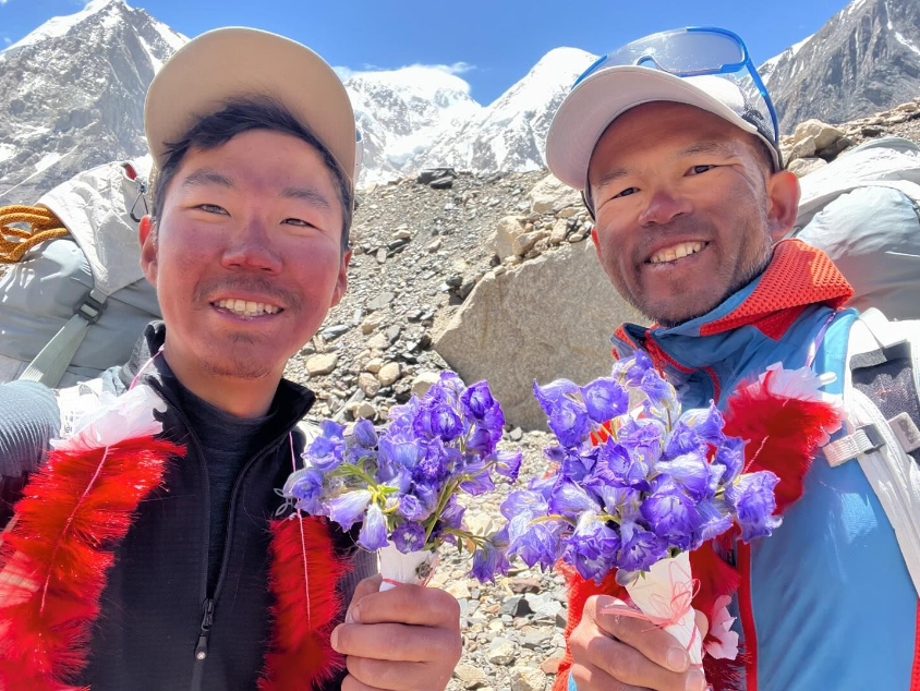 ▲日本知名登山家中島健郎（左）和平出和也（右）。（圖／翻攝自中島健郎IG）