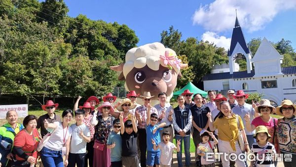 ▲▼清境農場的吉祥物「Happy羊羊」登場。（圖／清境農場提供）