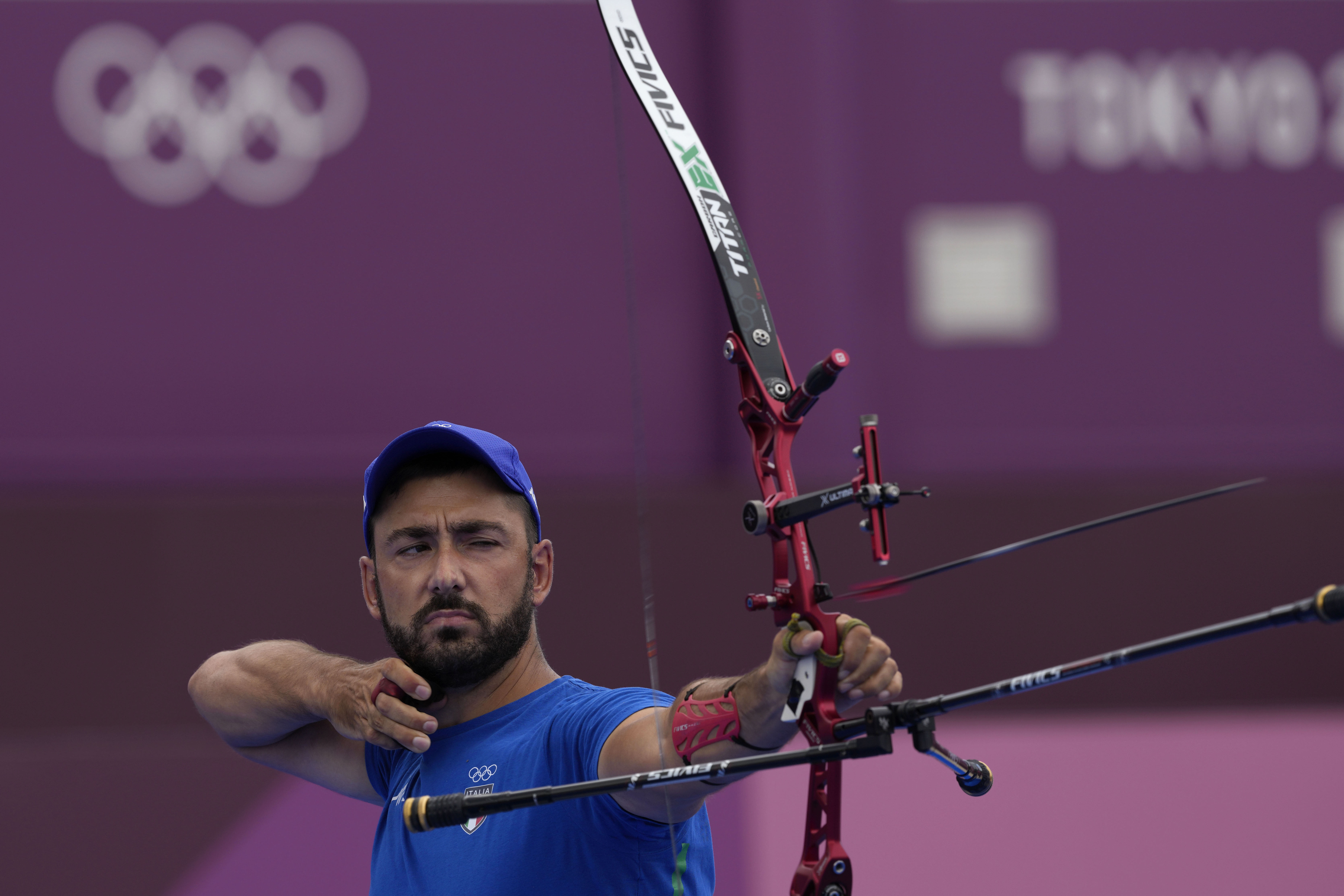 ▲▼ 義大利射箭選手內斯波利（Mauro Nespoli）。（圖／達志影像／美聯社）