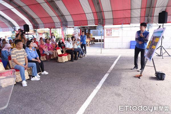 ▲解決林厝地區淹水問題，「四湖鄉林厝村、林東村村落防護治理一、二期工程」動工。（圖／記者蔡佩旻翻攝）