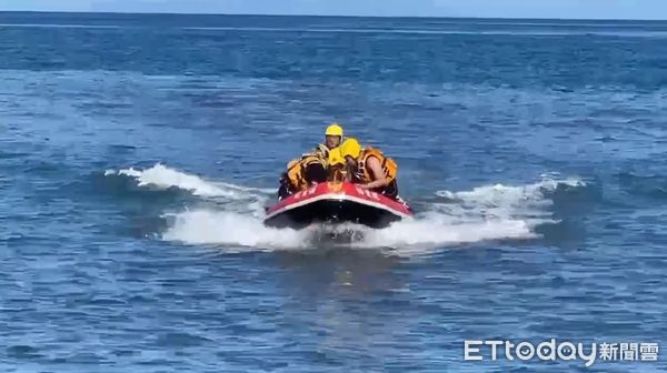 ▲台東女童海邊戲水遭浪捲走，送醫宣告不治。（圖／記者楊漢聲翻攝，下同）