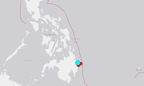 ▲▼菲律賓發生規模6.8地震。（圖／翻攝自USGS）