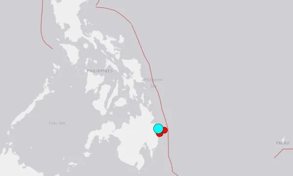 ▲▼菲律賓發生規模6.8地震。（圖／翻攝自USGS）