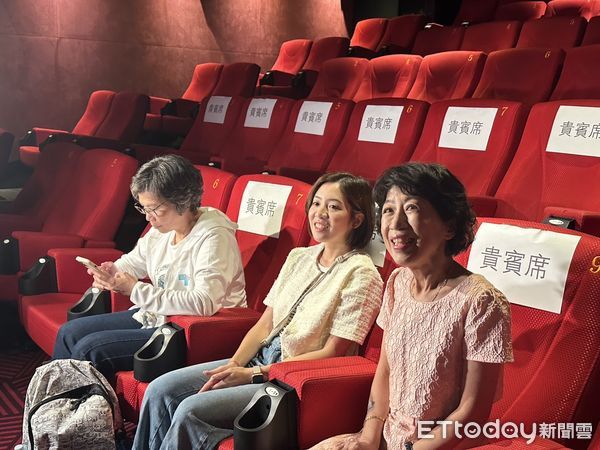 ▲▼陳佩琪、蔡壁如、黃瀞瑩出席「2024民眾影展TPP Film Festival」開幕放映記者會。（圖／記者袁茵攝）