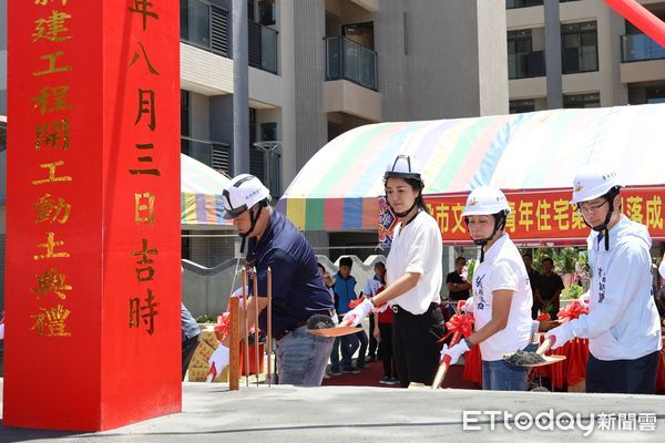 ▲南投青年住宅第一期落成，第二期接續動土。（圖／南投縣政府提供）