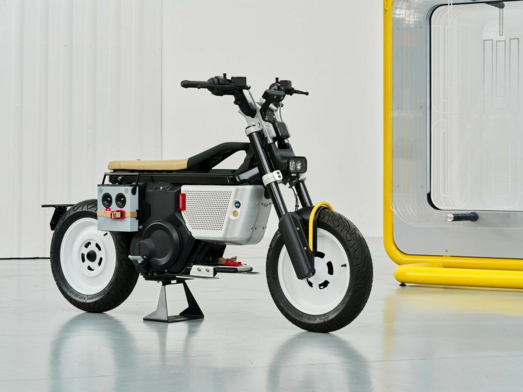 ▲BMW CE-02 x Vagabund概念電動機車。（圖／翻攝自BMW Motorrad）