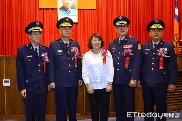 ▲▼  嘉義市警局分局長交接  。（圖／嘉義市警提供）