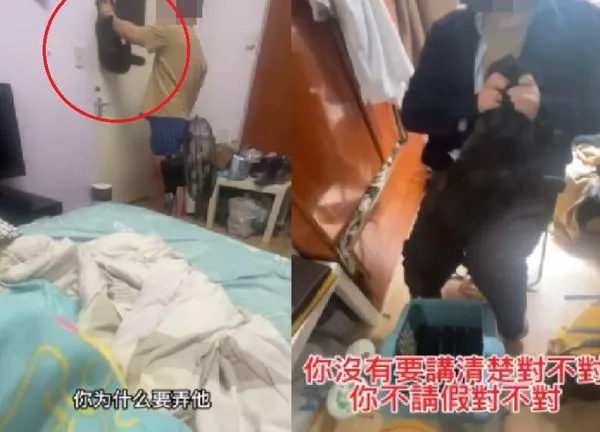 ▲男連續2次「掐貓脖子」還高舉牆上！女飼主尖叫求情　牠痛苦掙扎（圖／翻攝自Dcard）