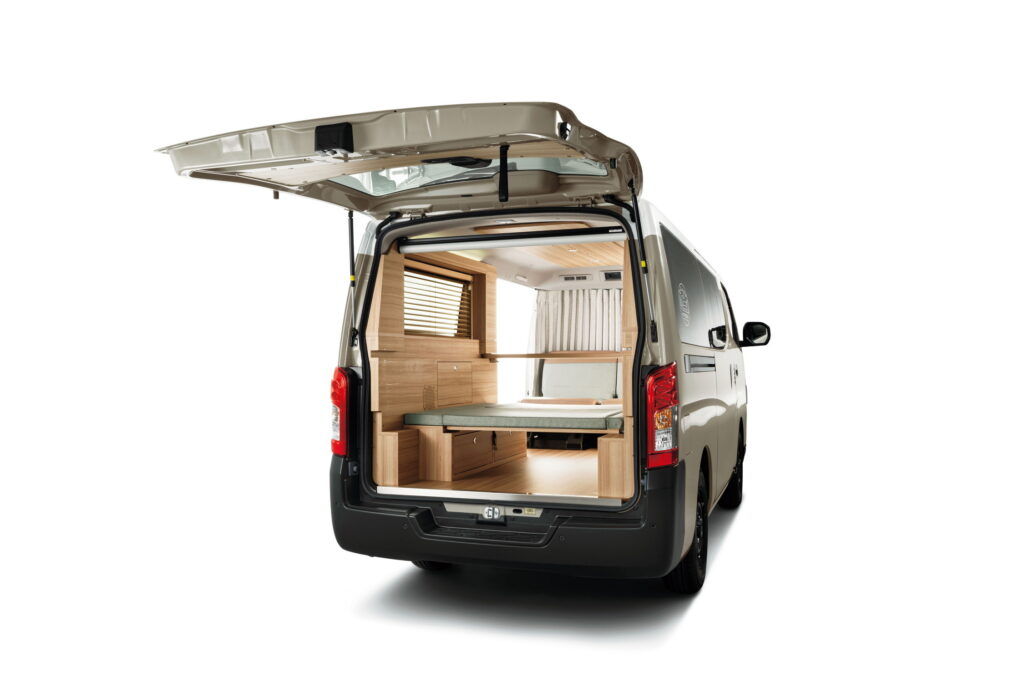 ▲Nissan Caravan Myroom露營車。（圖／翻攝自Nissan）