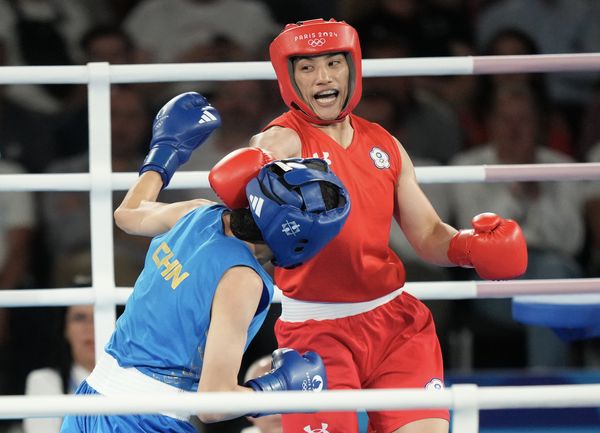 ▲我國女子好手陳念琴巴黎奧察運拳擊4強賽            。（圖／中華奧會提供）