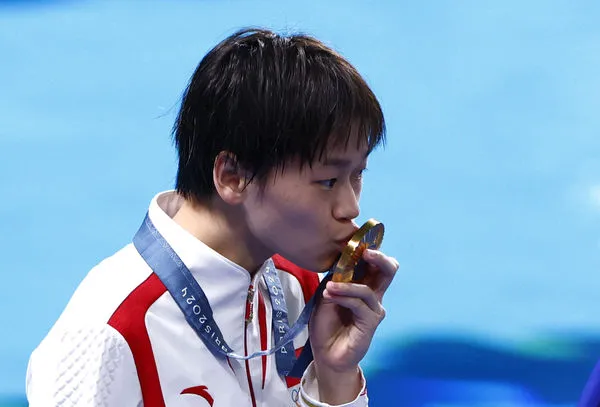 ▲全紅嬋巴黎奧運。（圖／路透社，下同）