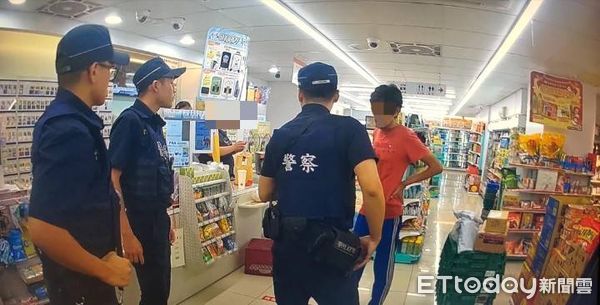 ▲▼▲通緝犯跑超商沒錢卻想買東西，遭女店員阻止還持啤酒瓶傷人。(圖／記者邱中岳翻攝）