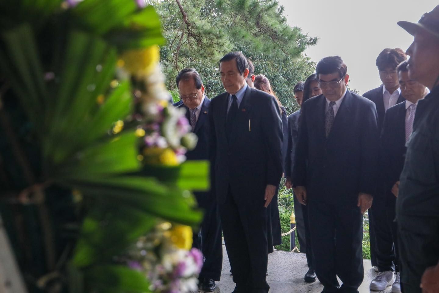 ▲▼馬英九訪泰北緬懷孤軍　「中華民國沒有忘記你們」。（圖／翻攝自臉書／馬英九）