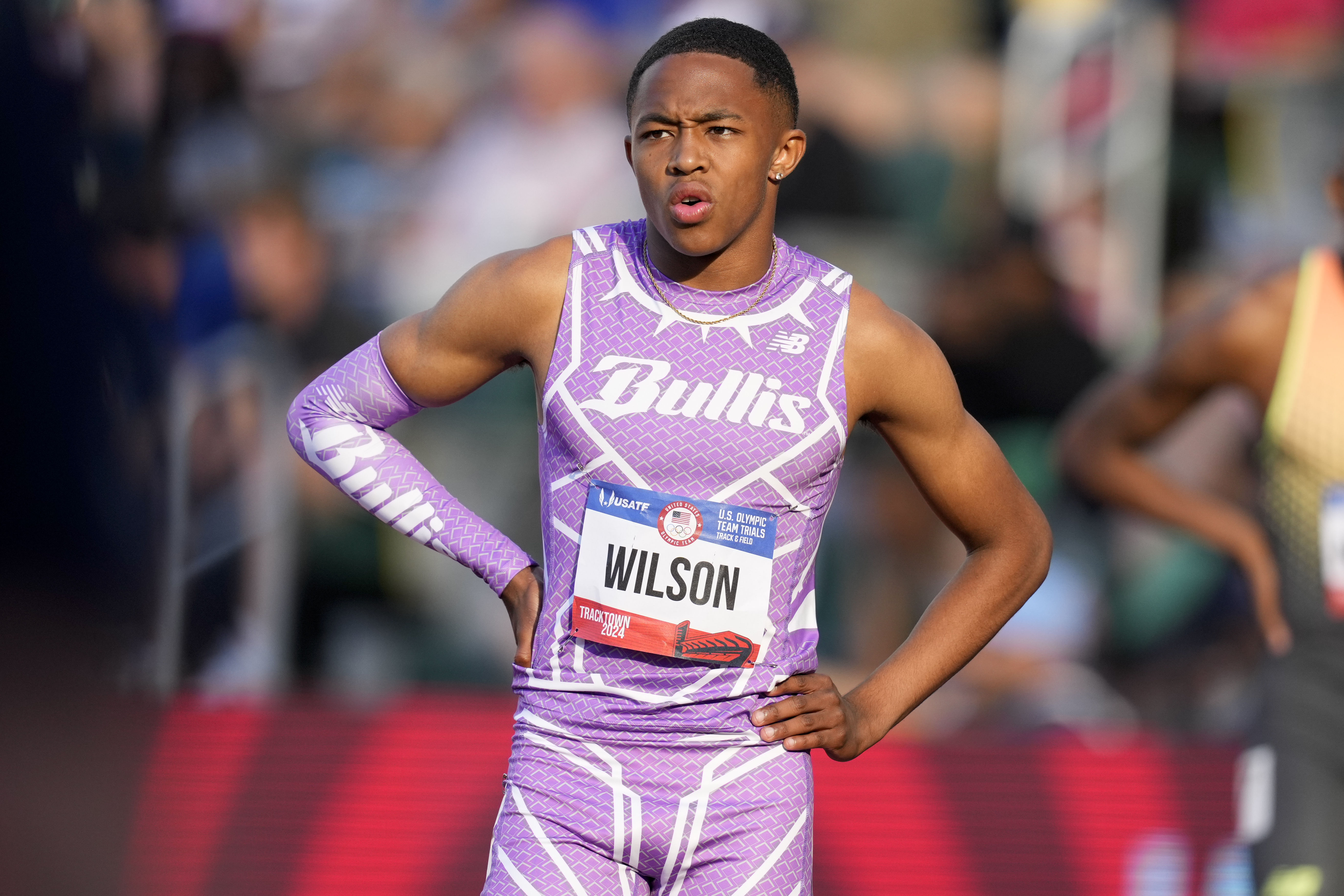 ▲16歲天才少年威爾森（Quincy Wilson）將成為美國田徑隊史上最年輕奧運選手。（圖／達志影像／美聯社）