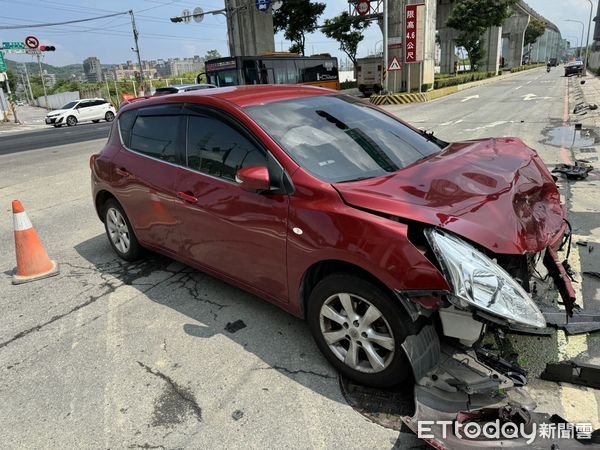 ▲▼ 客運司機上班途中遭違規車輛撞死            。（圖／記者戴上容翻攝）