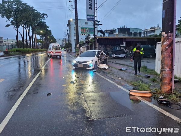 ▲▼林園車禍             。（圖／記者陳宏瑞翻攝）