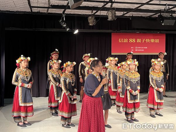 ▲▼「希望兒童合唱團」在歐洲奪取5大金獎後，今天在信誼演出，為父親高歌。（圖／記者許敏溶攝）