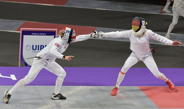 Annika Zillekens巴黎奧運現代五項。（圖／路透）