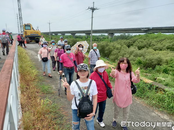 ▲▲台南學甲濕地保育輕旅行活動，親子一同熱情參與。（圖／記者林東良翻攝，下同）