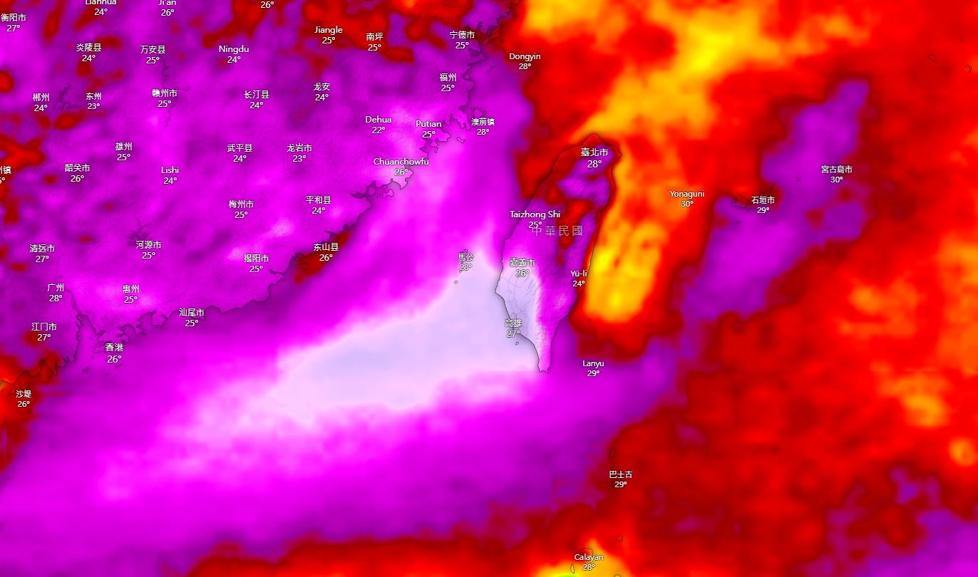 ▲▼歐洲模式未來10天降雨模擬圖 。（圖／翻攝台灣颱風論壇｜天氣特急臉書）