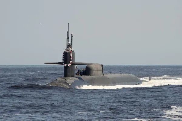 ▲▼俄亥俄級核潛艇「喬治亞號」（USS Georgia, SSGN-729）。（圖／美國海軍）