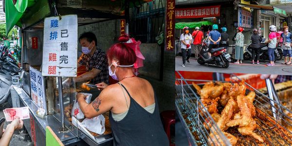 ▲▼板橋在地超過30年的秒殺炸雞攤，阿元炸雞。（圖／部落客陳小可提供）