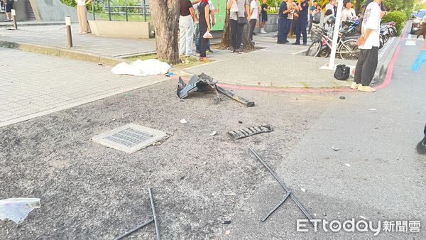 ▲▼成大外重大車禍！女騎士要接孩子遭撞死　肇事女是圖書館職員。（圖／記者林東良翻攝）