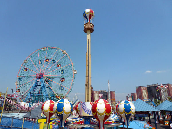 ▲▼康尼島,Coney Island,紐約。（圖／達志影像／美聯社）