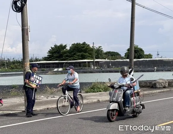 ▲里港警方於19日起進行7天非號誌化路口執法專案            。（圖／記者陳崑福翻攝）