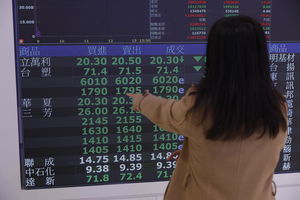 台股黑色星期一！收跌1489點史上第4慘　台積電跌80元至1810