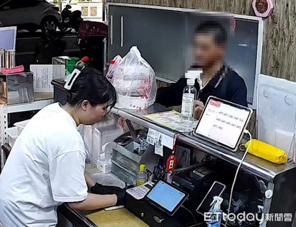 ▲苗栗這名平頭男疑似題吃「霸王餐」慣犯，被害店家將集結提告討公道。（圖／記者楊永盛翻攝）