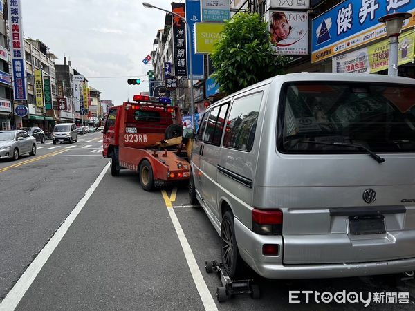 ▲南投警方實施「淨牌專案」，加強查緝偽變造車牌。（圖／記者高堂堯翻攝）