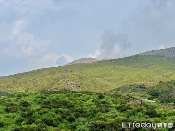 ▲草千里之濱,中岳火山口,熊本熊港八代港,名勝世界壹號郵輪,熊本熊港八代郵輪碼頭,熊本熊主題公園,熊本旅遊。（圖／記者彭懷玉攝）