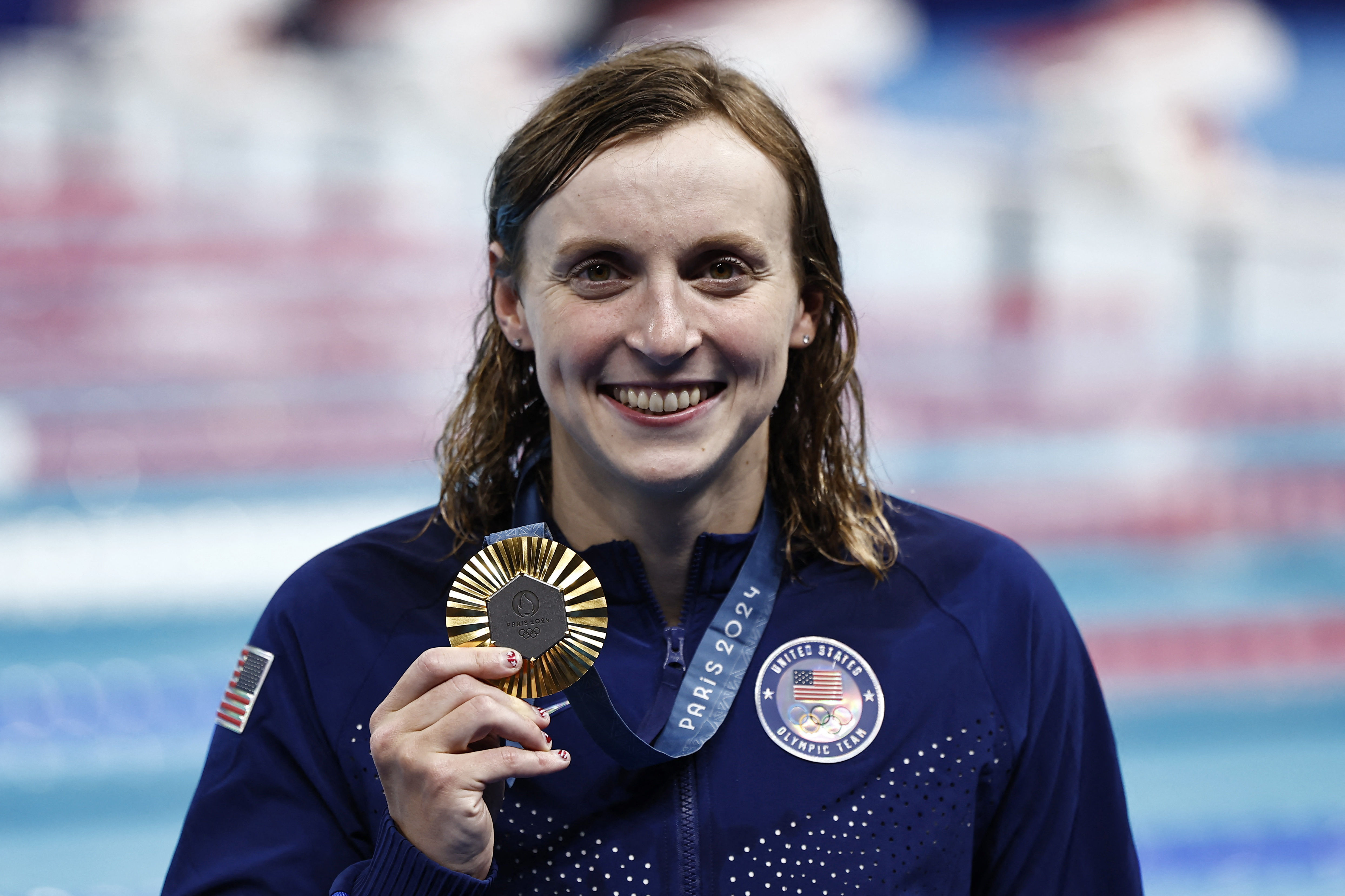 ▲▼ 美國泳將「女飛魚」雷德基（Katie Ledecky）。（圖／路透）